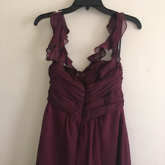 Alvina Valenta Maids Dress in Burgundy - Picture 5 of 5